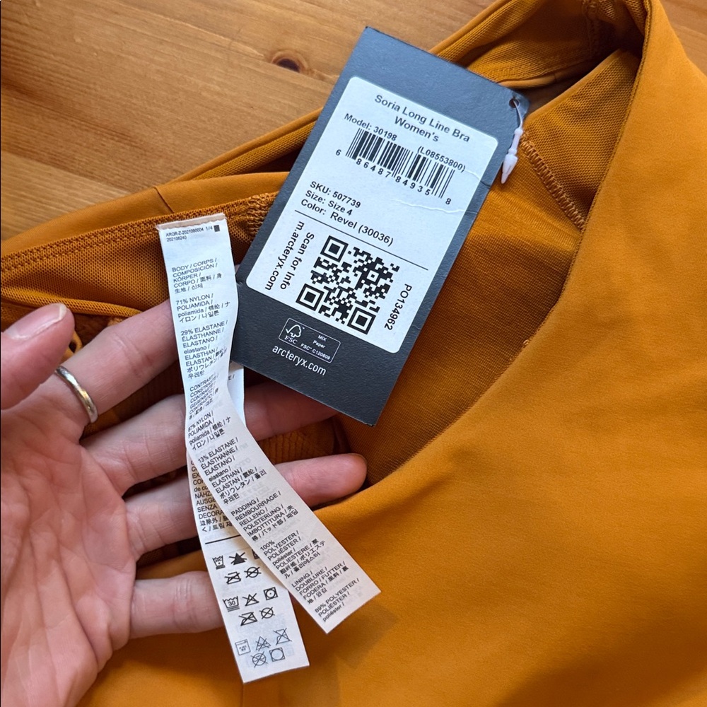 NEW Arc’teryx Soria longline bra - Picture 5 of 5